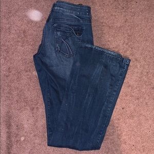 Delias denim boot cut jeans